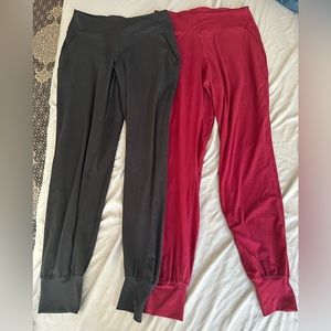2 pair of jogger workout pants.